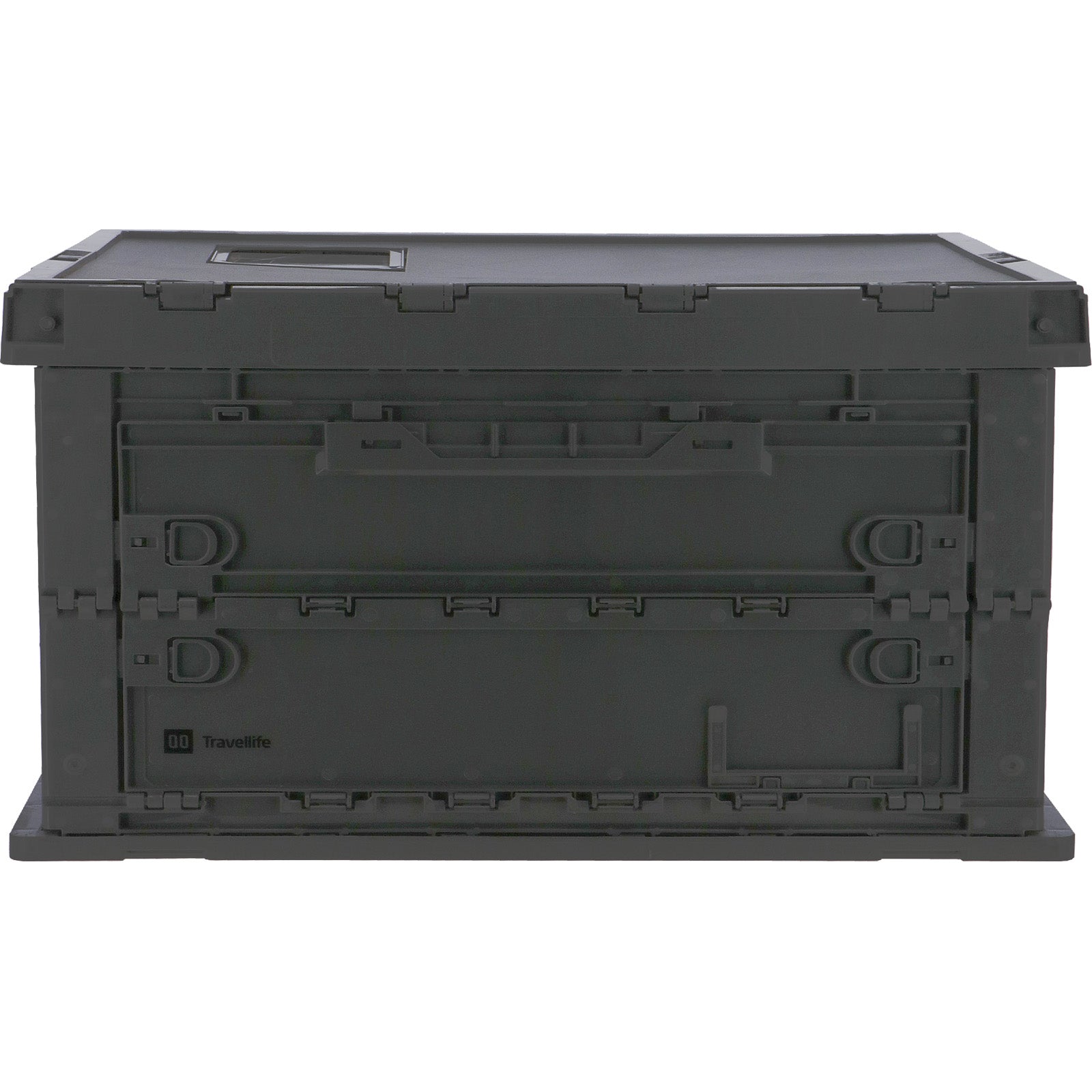 TRAVELLIFE Aufbewahrungsbox Campingbox Camping Organizer Deckel Outdoor Faltbar