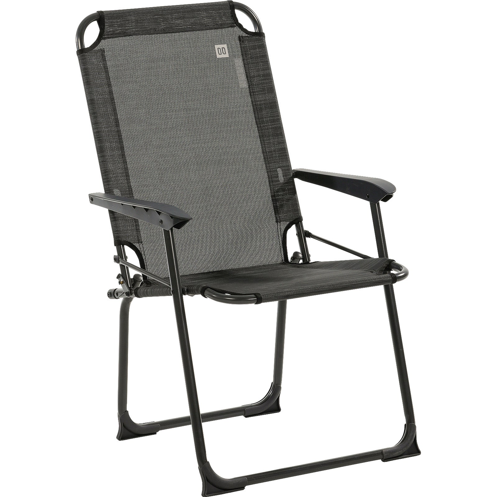 Chaise de camping pliante compacte Como de TRAVELLIFE, dossier haut en aluminium