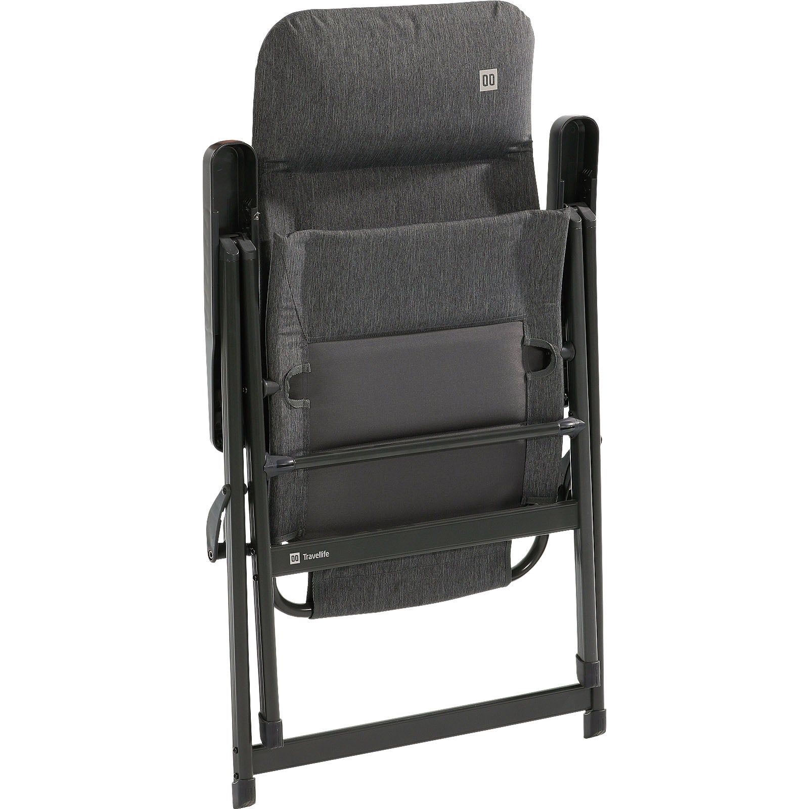 TRAVELLIFE Campingstuhl Lago Comfort Liege Stuhl Klappstuhl Verstellbar 120 kg