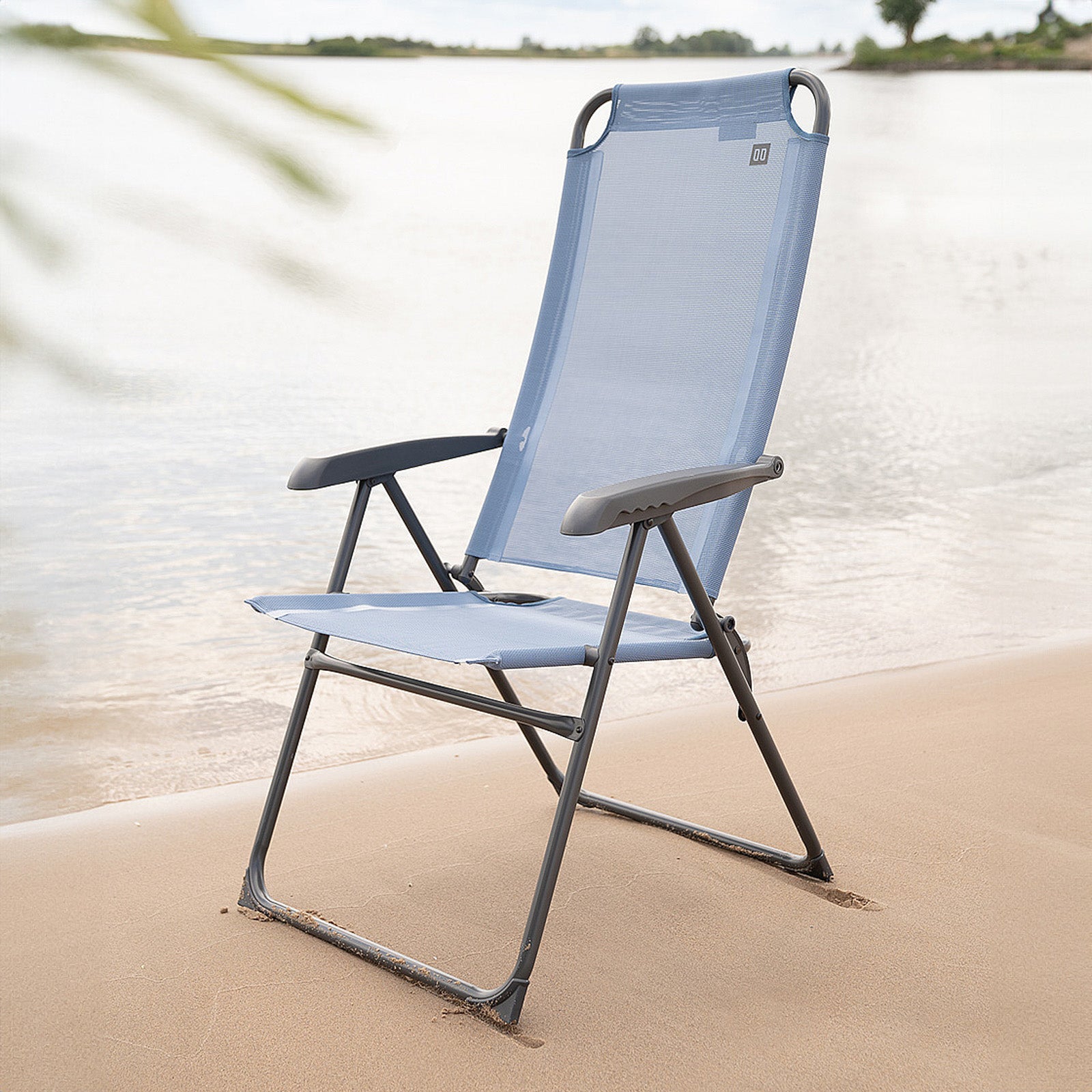 Chaise de camping TRAVELLIFE Lago Chaise longue pliante Chaise longue réglable 120 kg