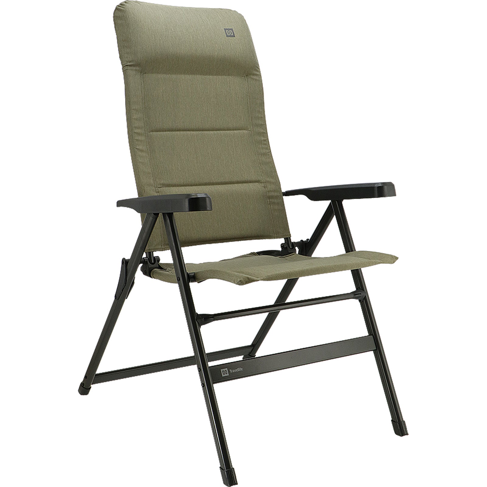 TRAVELLIFE Campingstuhl Lago Comfort Liege Stuhl Klappstuhl Verstellbar 120 kg