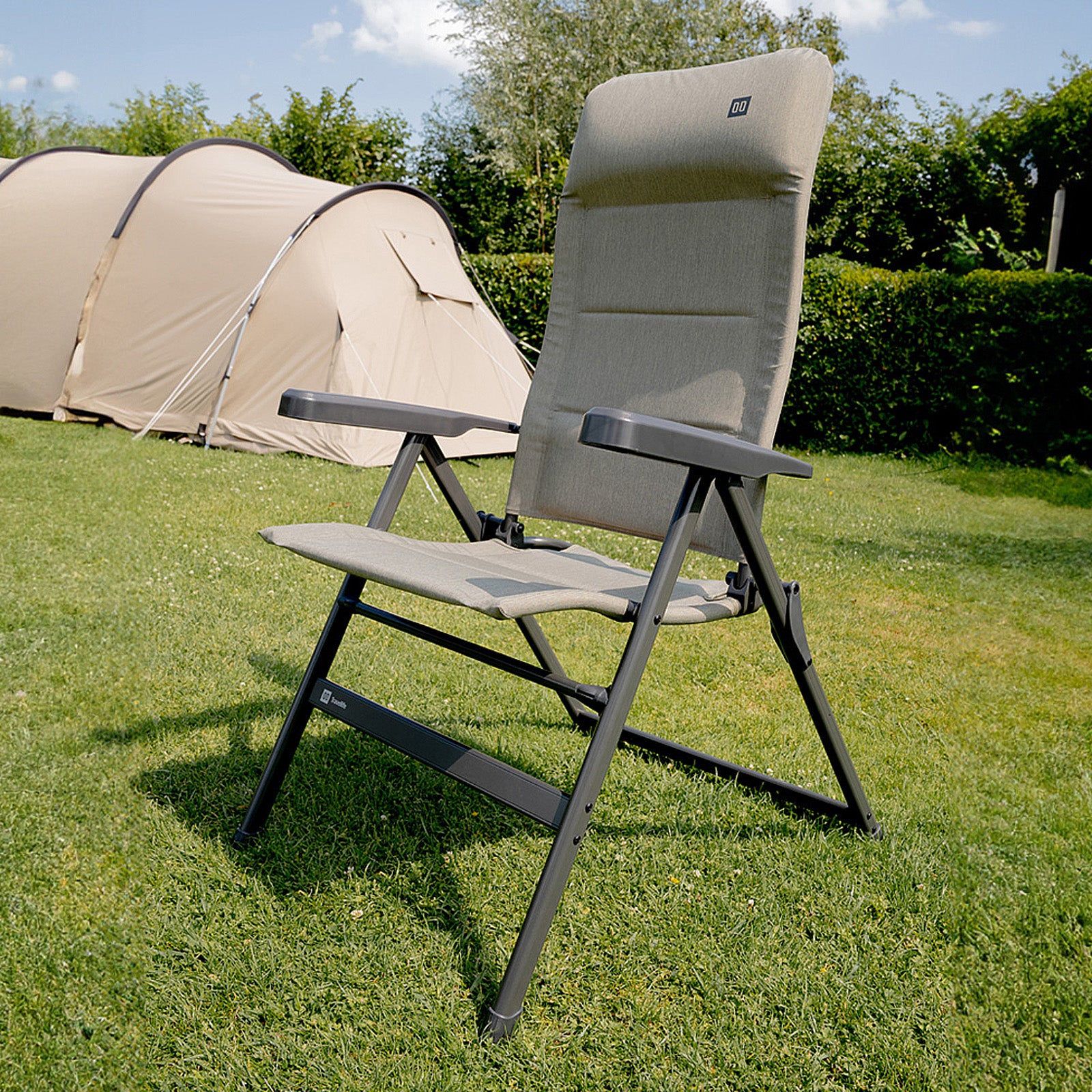 TRAVELLIFE Campingstuhl Lago Comfort Liege Stuhl Klappstuhl Verstellbar 120 kg