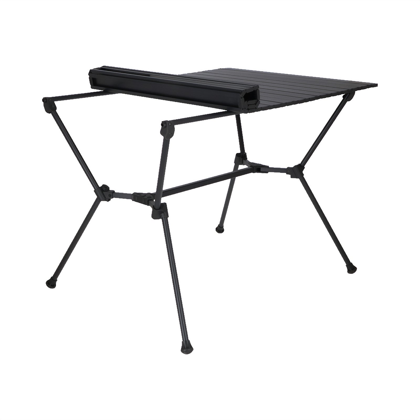 TRAVELLIFE Campingtisch Finn Compact 100 Camping Rolltisch Klapptisch Leicht Alu