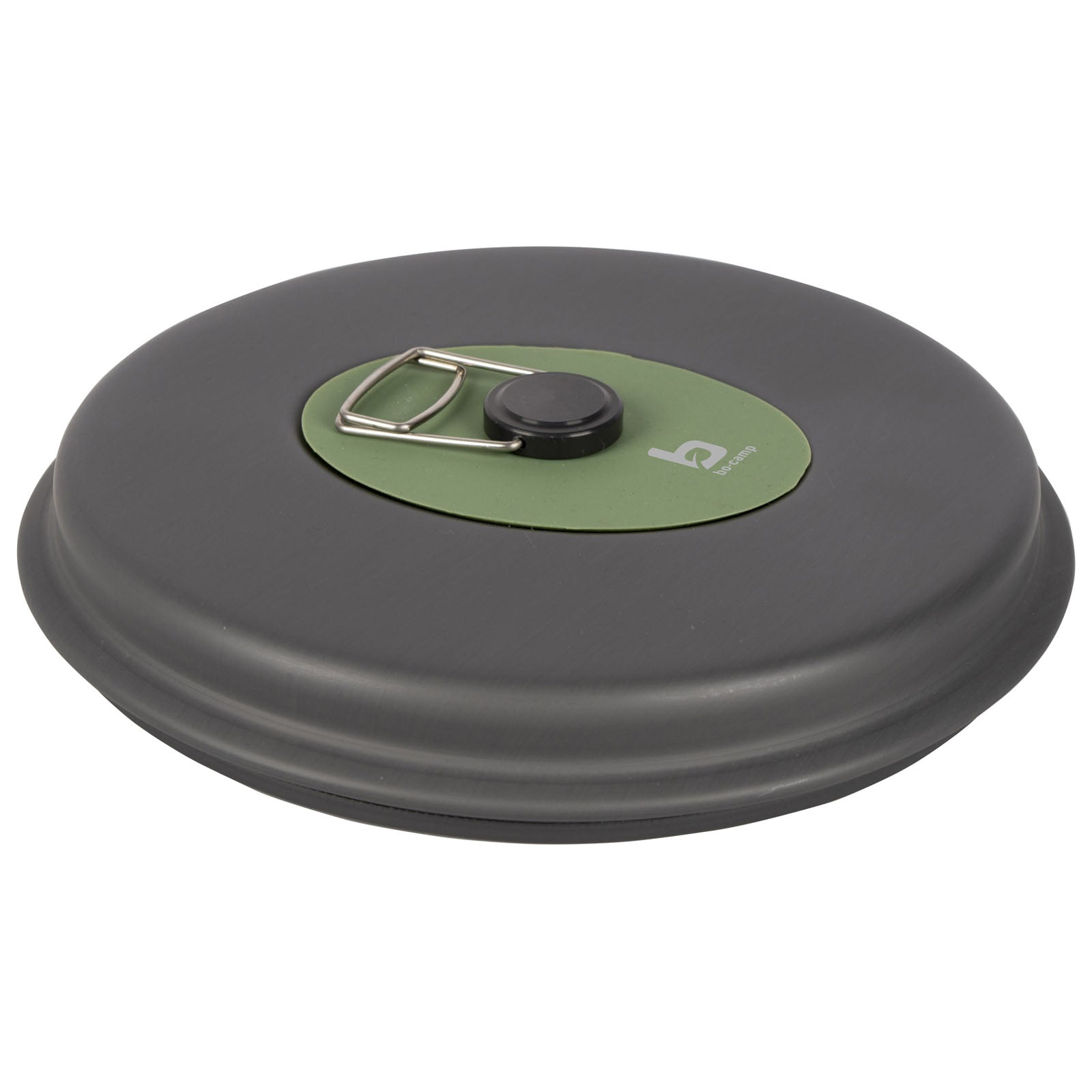 BO-CAMP Alu Kochset 4teilig Camping Koch Geschirr Topf Antihaft Pfanne Stapelbar