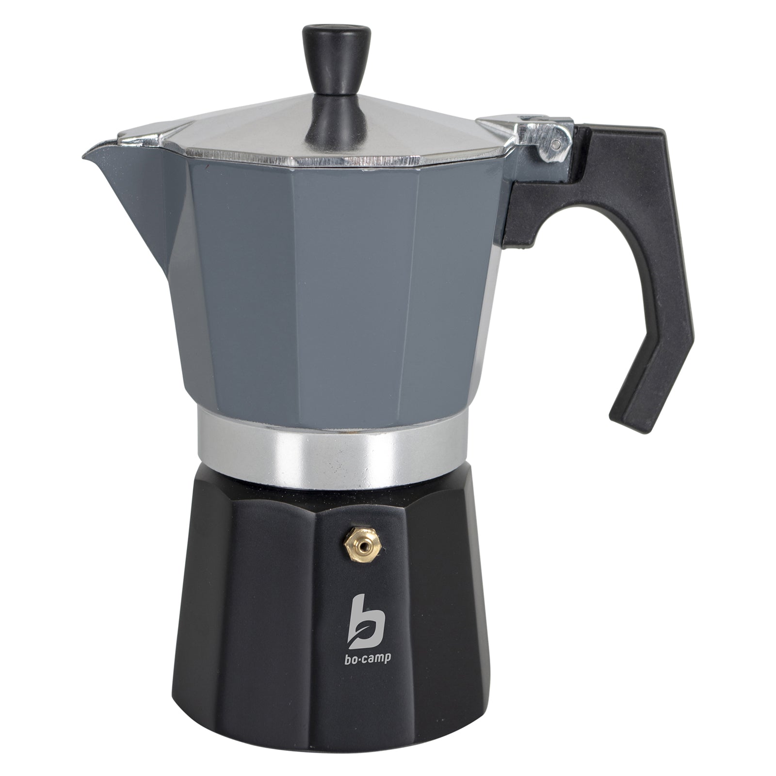 BO-CAMP Espresso Maker Percolator - Coffee Maker Espresso Pot Aluminum 2-6 Cups
