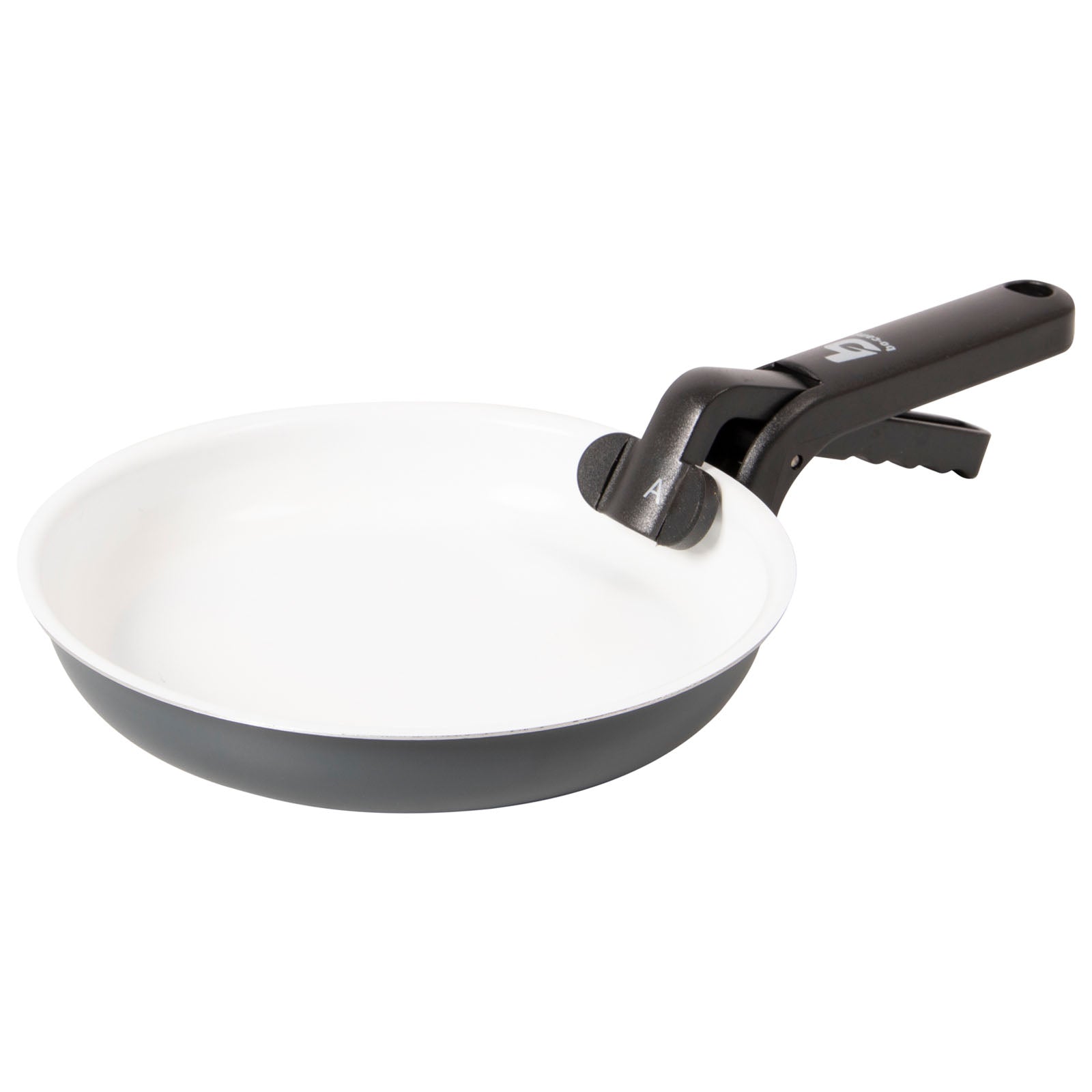 Ensemble de cuisine en céramique BO-CAMP 5 pièces Batterie de cuisine de camping en aluminium Marmite Poêle antiadhésive