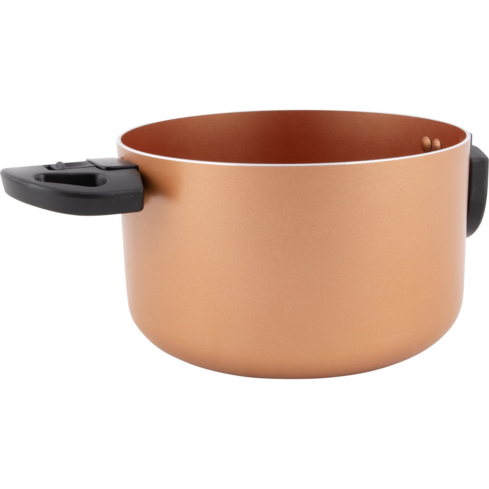 Ensemble de casseroles BO-CAMP, revêtement en céramique, Slauson, induction, casseroles et couvercles en aluminium léger