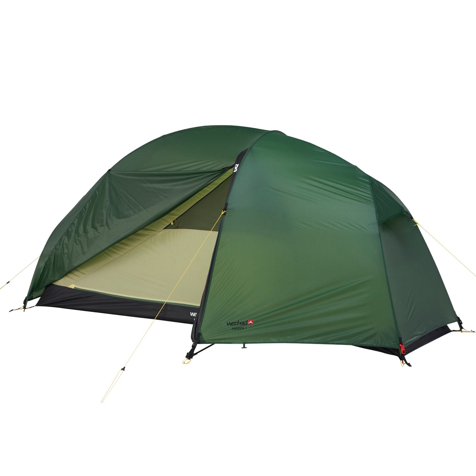 WECHSEL Trekkingzelt Exogen 1 Personen Geodät Camping Fahrrad Biwak Ze