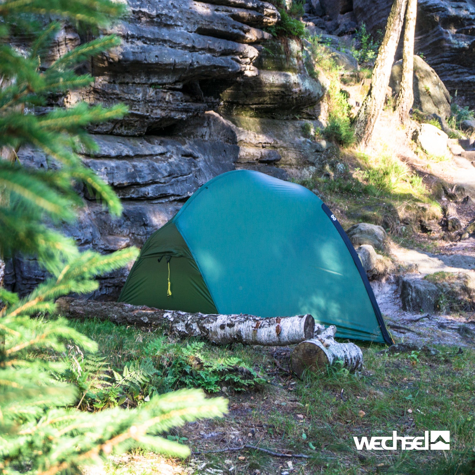 WECHSEL Trekking tent Exogen 1 person geodesic camping bicycle bivouac tent 1.48 kg
