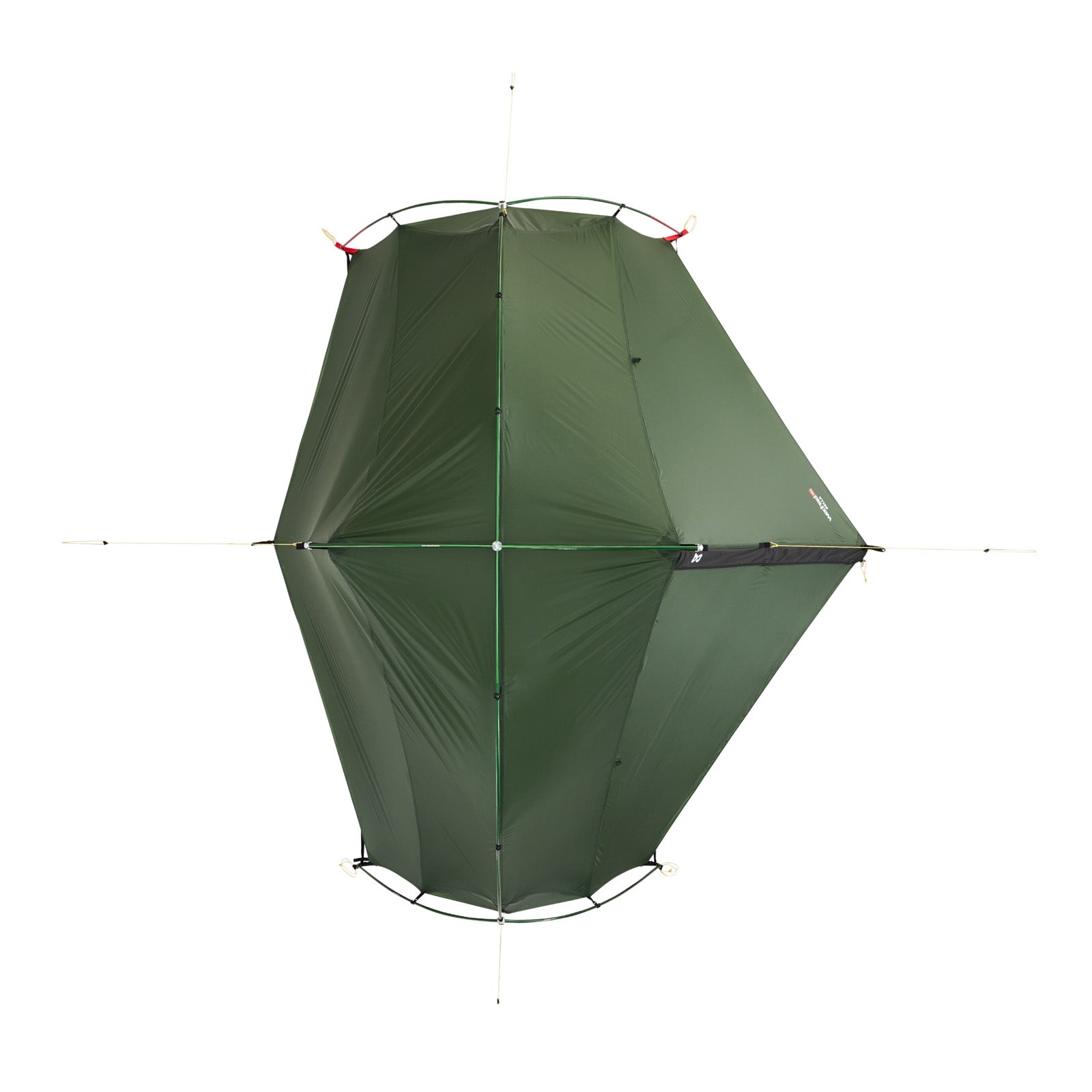 WECHSEL Trekkingtent Bella 1-2 personen Geodetische kampeertent Fietstent Bivak 1,4 kg
