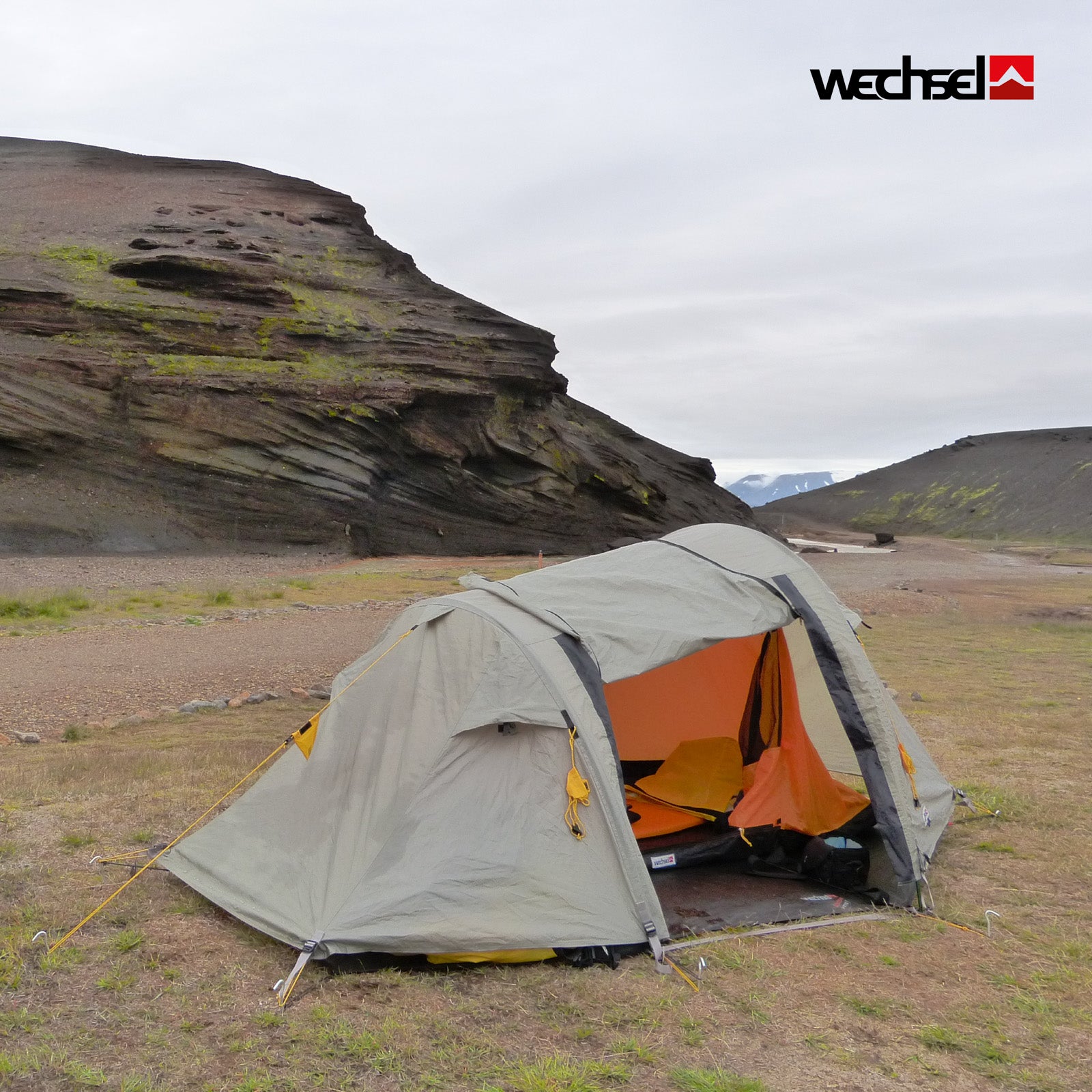 WECHSEL Trekking tent Aurora 1 person camping bicycle tunnel tent bivouac 2.4 kg