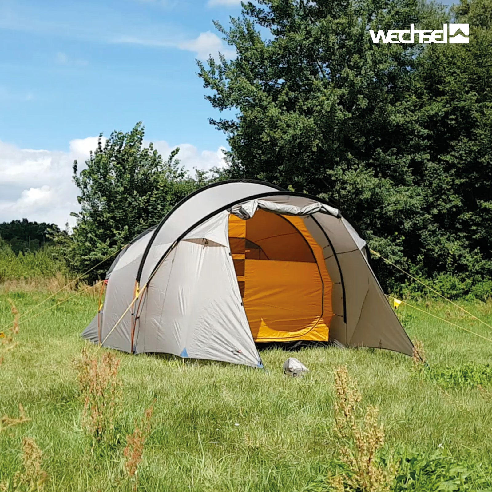 WECHSEL Voyager tunnel tent 4 person camping tent family tent aluminum light 6.4 kg