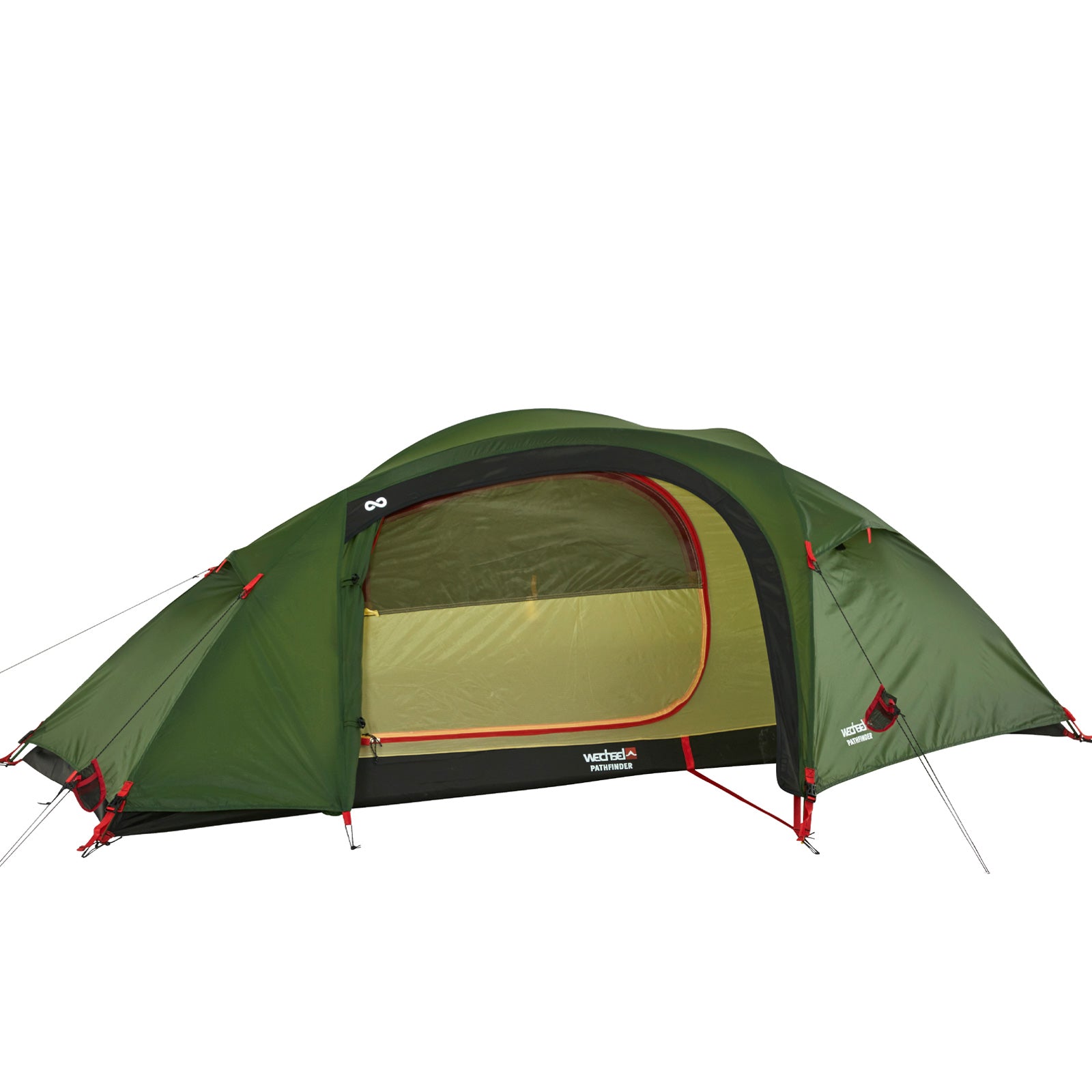 WECHSEL Trekkingzelt Pathfinder 1 Personen Geodät Camping Fahrrad Zelt