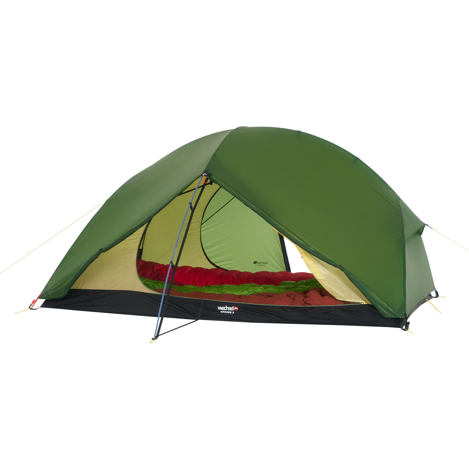 WECHSEL Tente de randonnée Exogen 3 personnes, géodésique, camping, vélo, bivouac, 2,5 kg