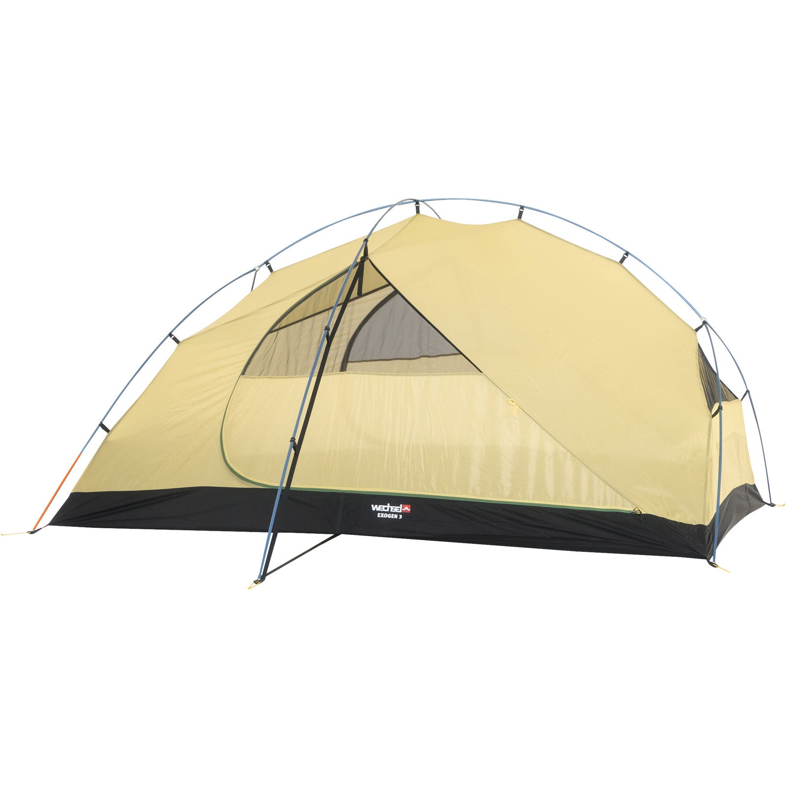 WECHSEL Tente de randonnée Exogen 3 personnes, géodésique, camping, vélo, bivouac, 2,5 kg