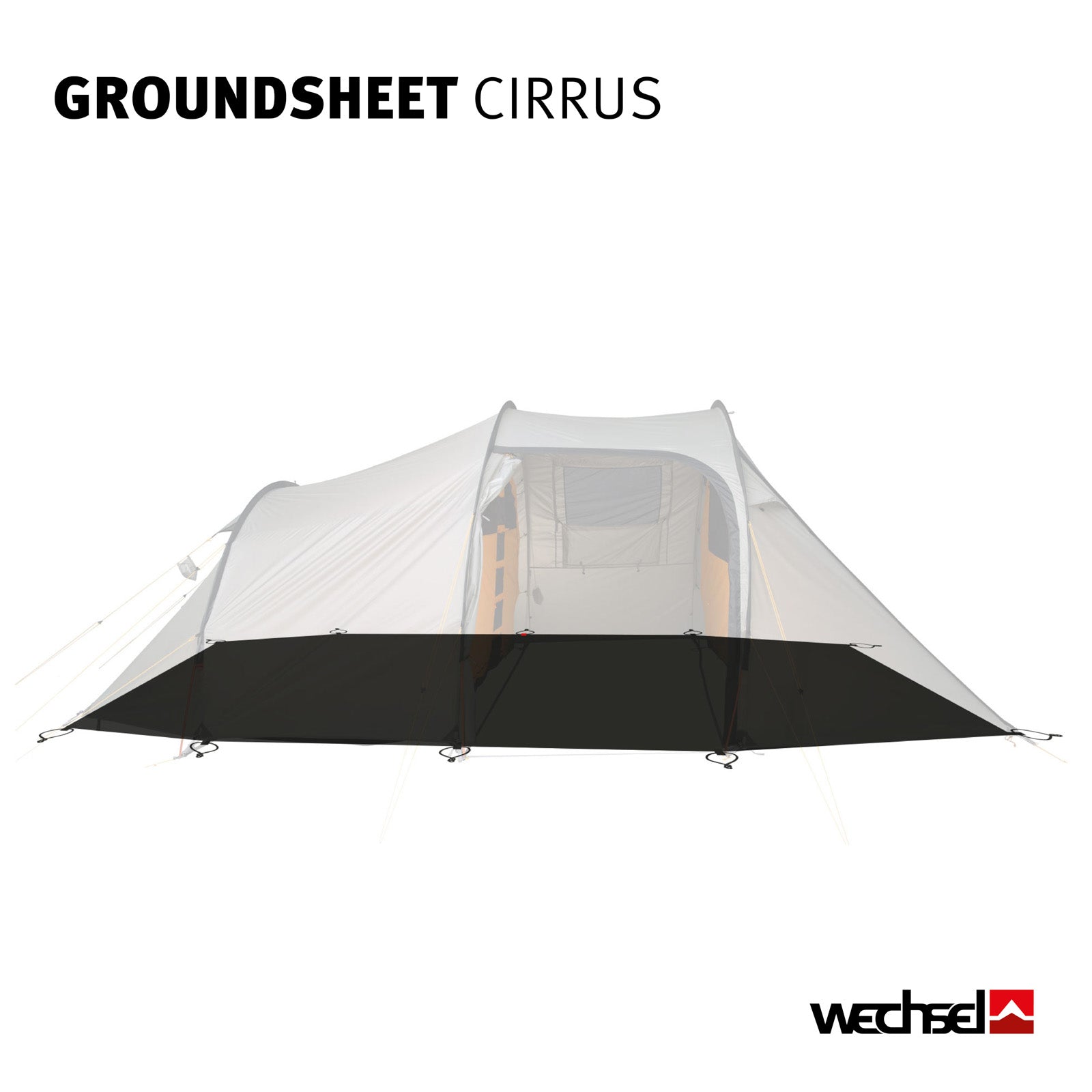 WECHSEL Groundsheet Für Cirrus Zusätzlicher Zeltboden Camping Plane Passgenau
