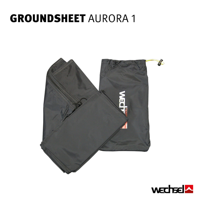 WECHSEL Groundsheet Für Aurora 1 Zusätzlicher Zeltboden Camping Plane Passgenau
