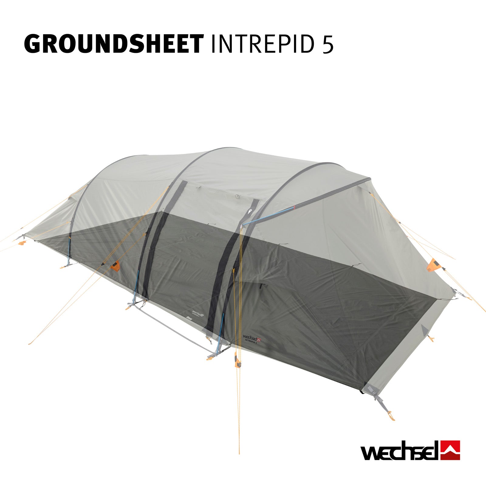 WECHSEL Groundsheet Für Intrepid 5 Zusätzlicher Zeltboden Camping Plane Passgenau