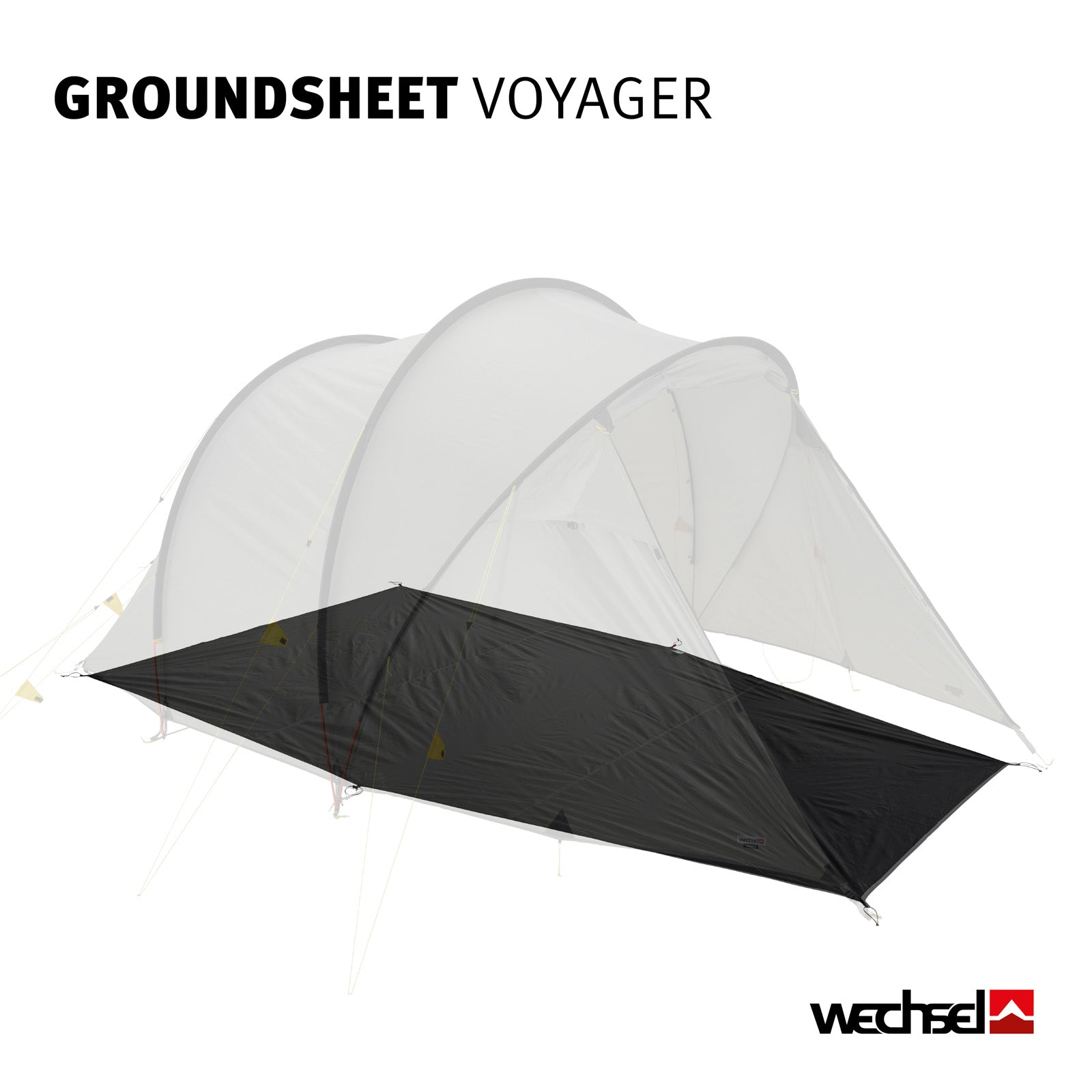 Tapis de sol CHANGE pour tente supplémentaire Voyager, bâche de camping, ajustement parfait