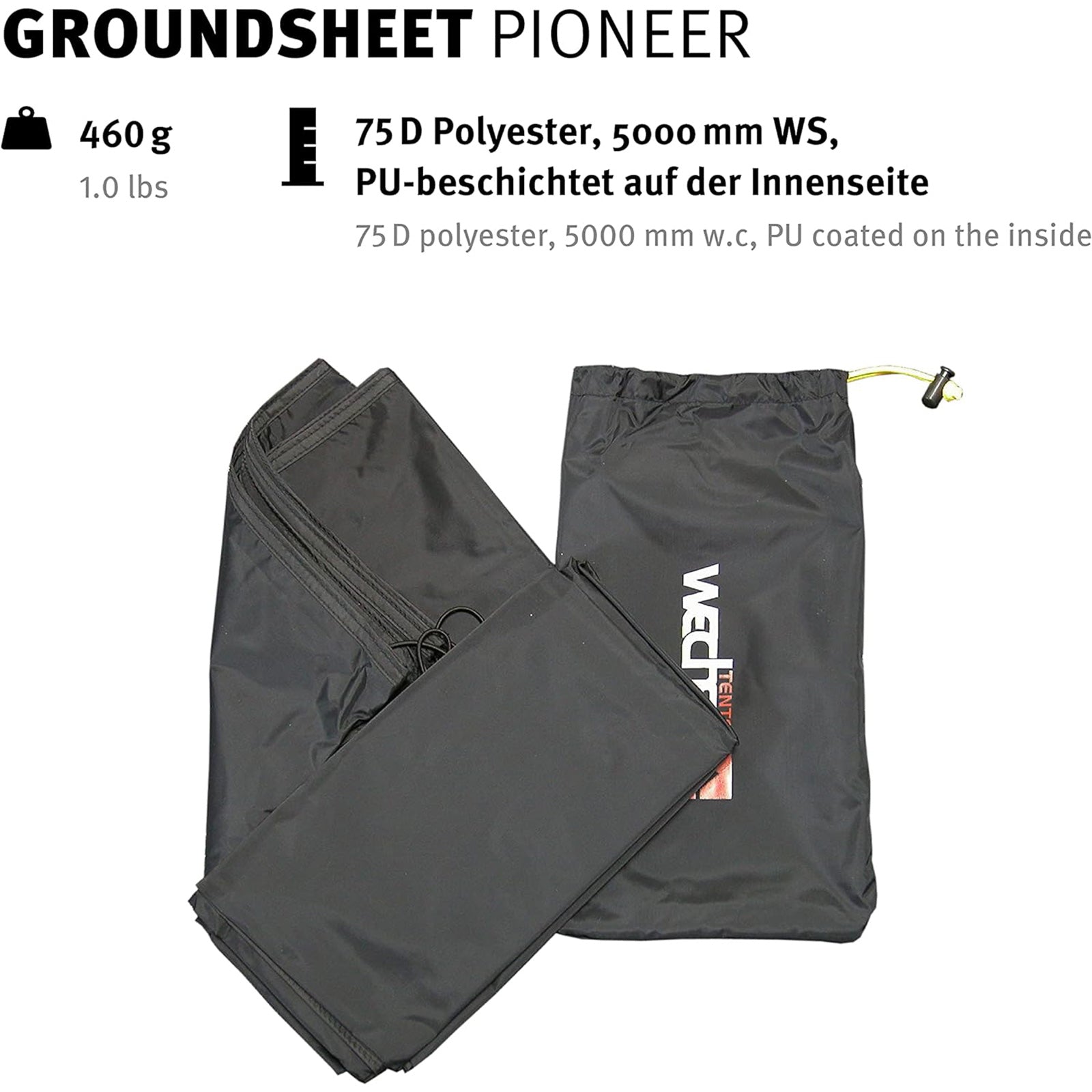 WECHSEL Groundsheet Für Pioneer Zusätzlicher Zeltboden Camping Plane Passgenau