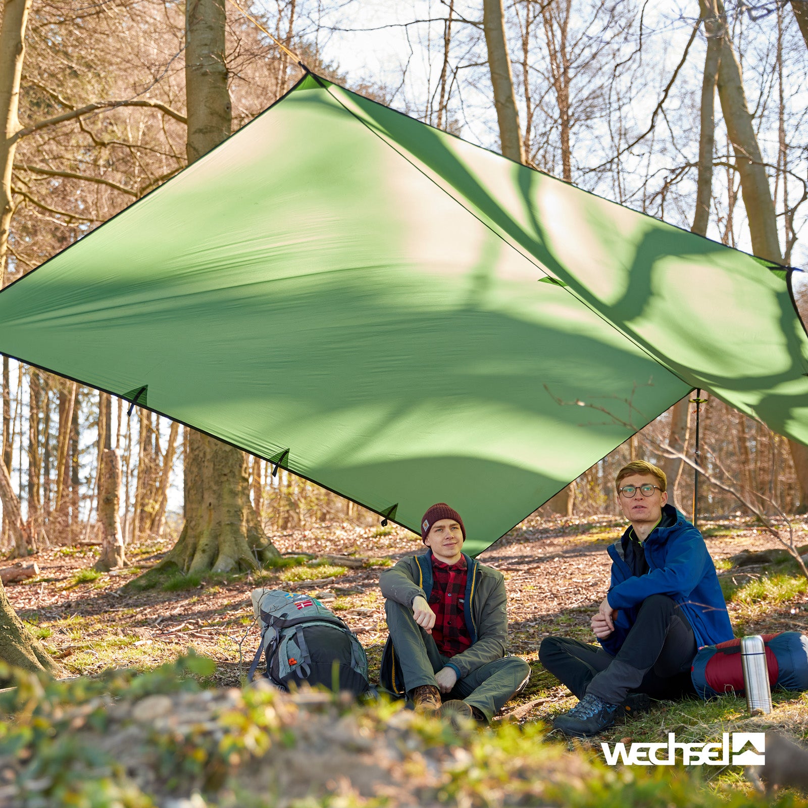WECHSEL Tarp S Zero-G Camping Sunshade Front Tent Roof Tarpaulin Rain Cover Nylon