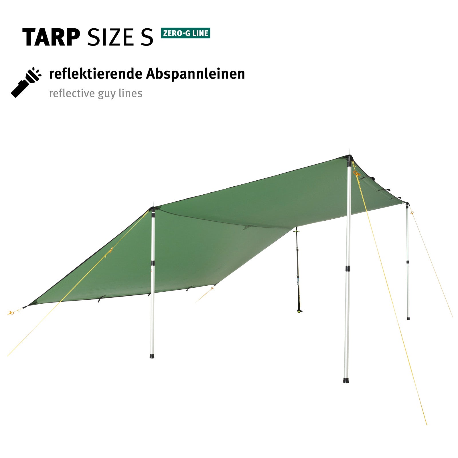 WECHSEL Tarp S Zero-G Camping Sunshade Front Tent Roof Tarpaulin Rain Cover Nylon