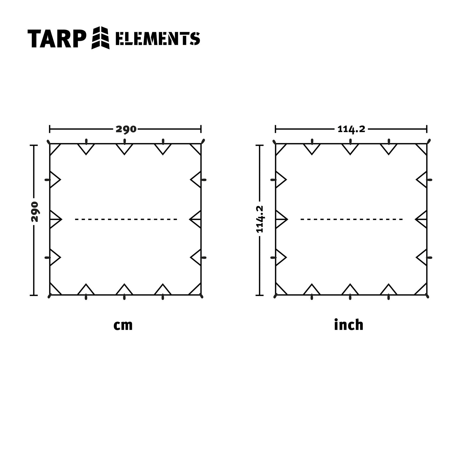 WECHSEL Tarp Elements Camping Sonnensegel Vor Zelt Dach Plane Regenschutz Leicht
