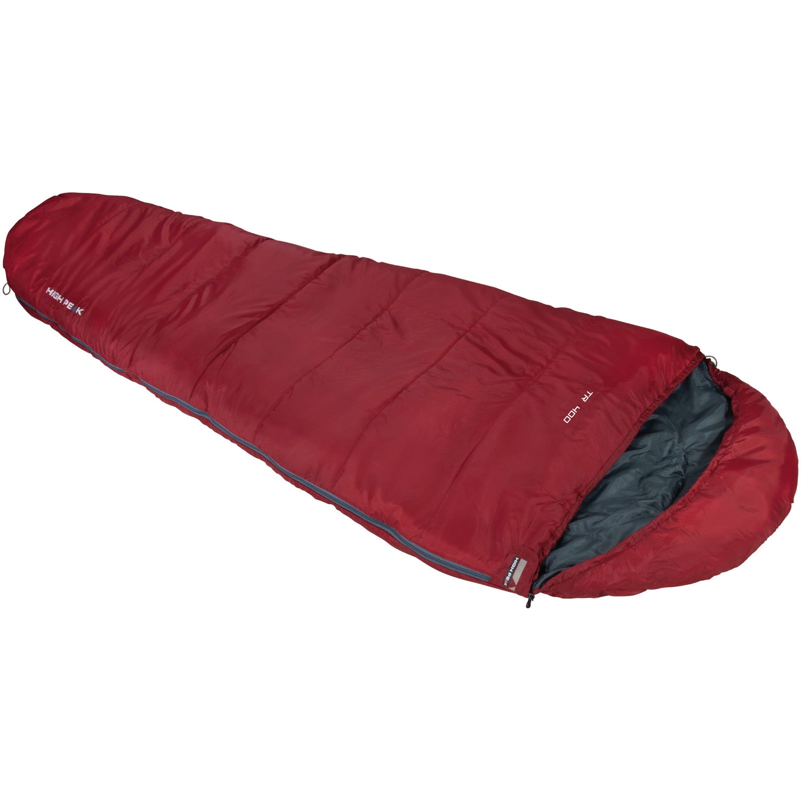 HIGH PEAK Mumienschlafsack TR 400 Trekking Schlafsack 3 Jahreszeiten L