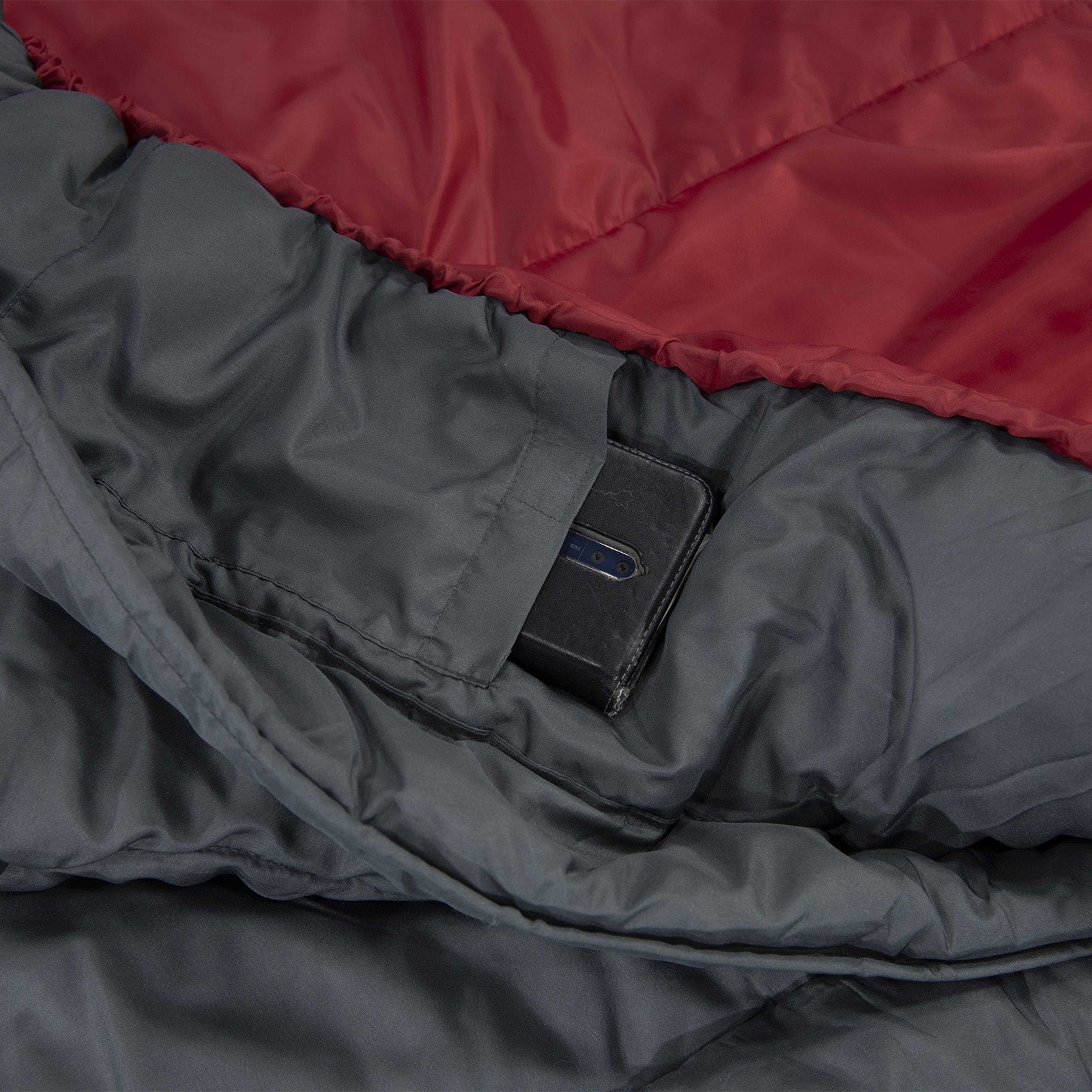 HIGH PEAK Mumienschlafsack TR 400 Trekking Schlafsack 3 Jahreszeiten Leicht