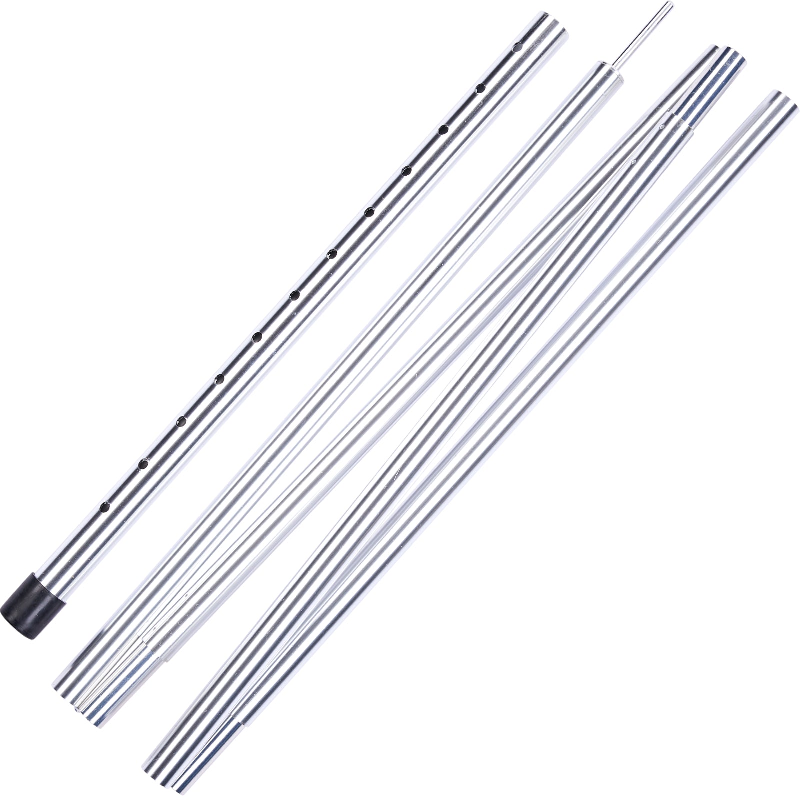 WECHSEL Telescopic tent pole Tarp Pole Vario erection pole sun sail aluminum 218cm