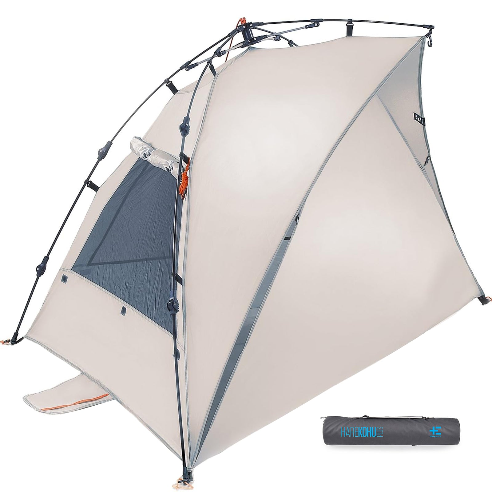 TERRA NATION Beach Shelter Hare Kohu rPET Automatic Seconds Beach Tent UPF50+