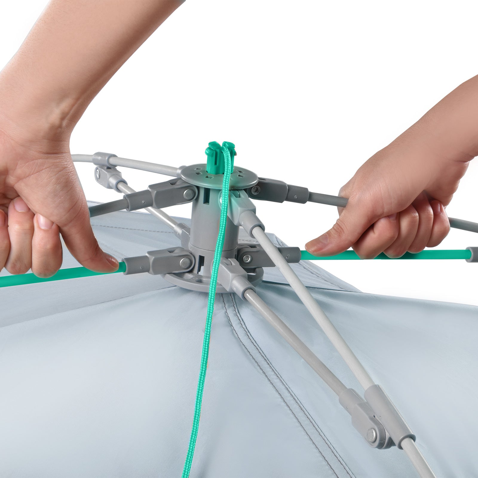 TERRA NATION Beach Shelter Hare Kohu rPET Automatic Seconds Beach Tent UPF50+