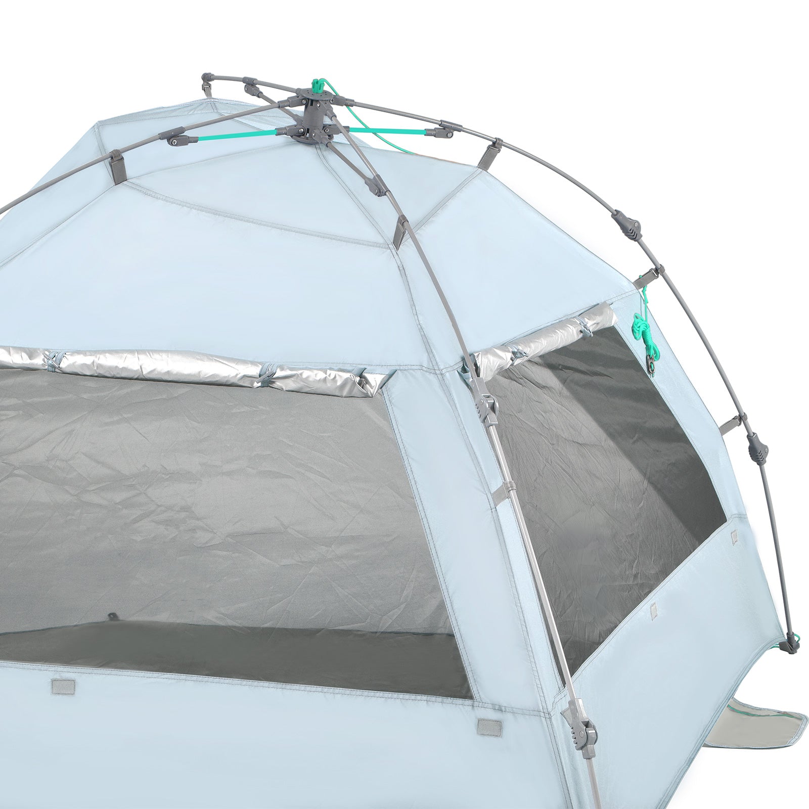 TERRA NATION Beach Shelter Hare Kohu rPET Automatic Seconds Beach Tent UPF50+