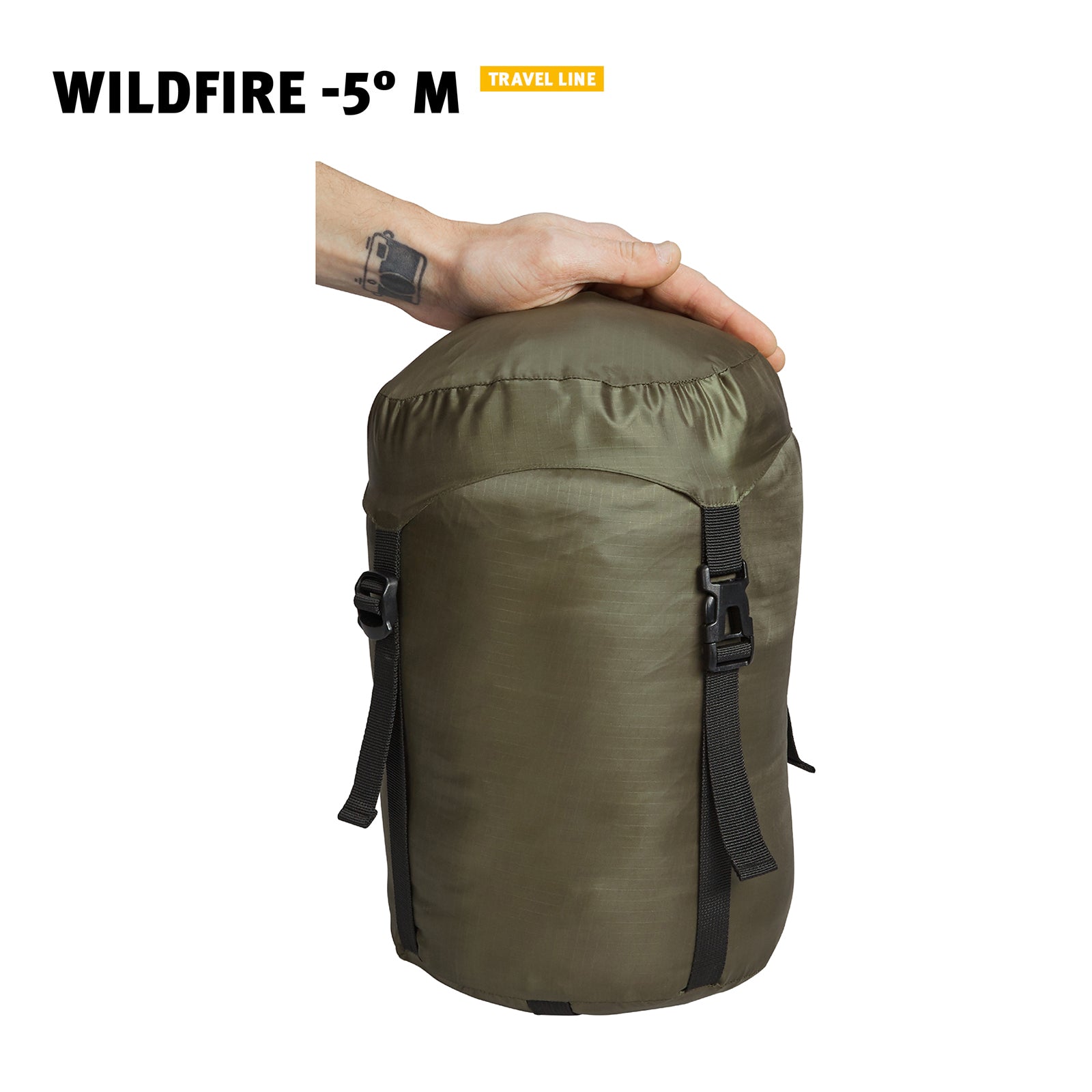 WECHSEL Mumienschlafsack Wildfire -5°C Outdoor 4 Jahreszeiten Winter Schlafsack
