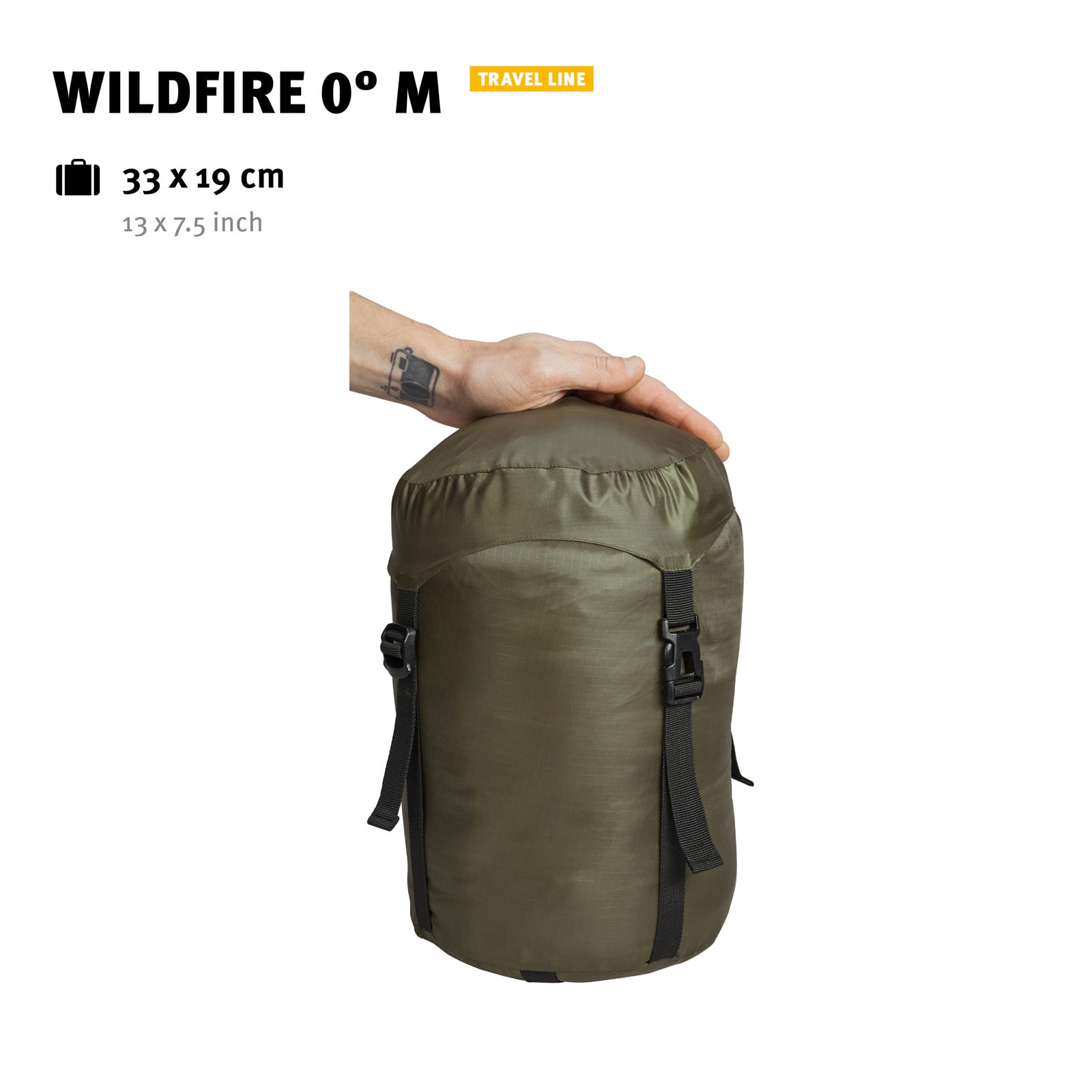WECHSEL Mumienschlafsack Wildfire 0°C Outdoor 4 Jahreszeiten Winter Schlafsack