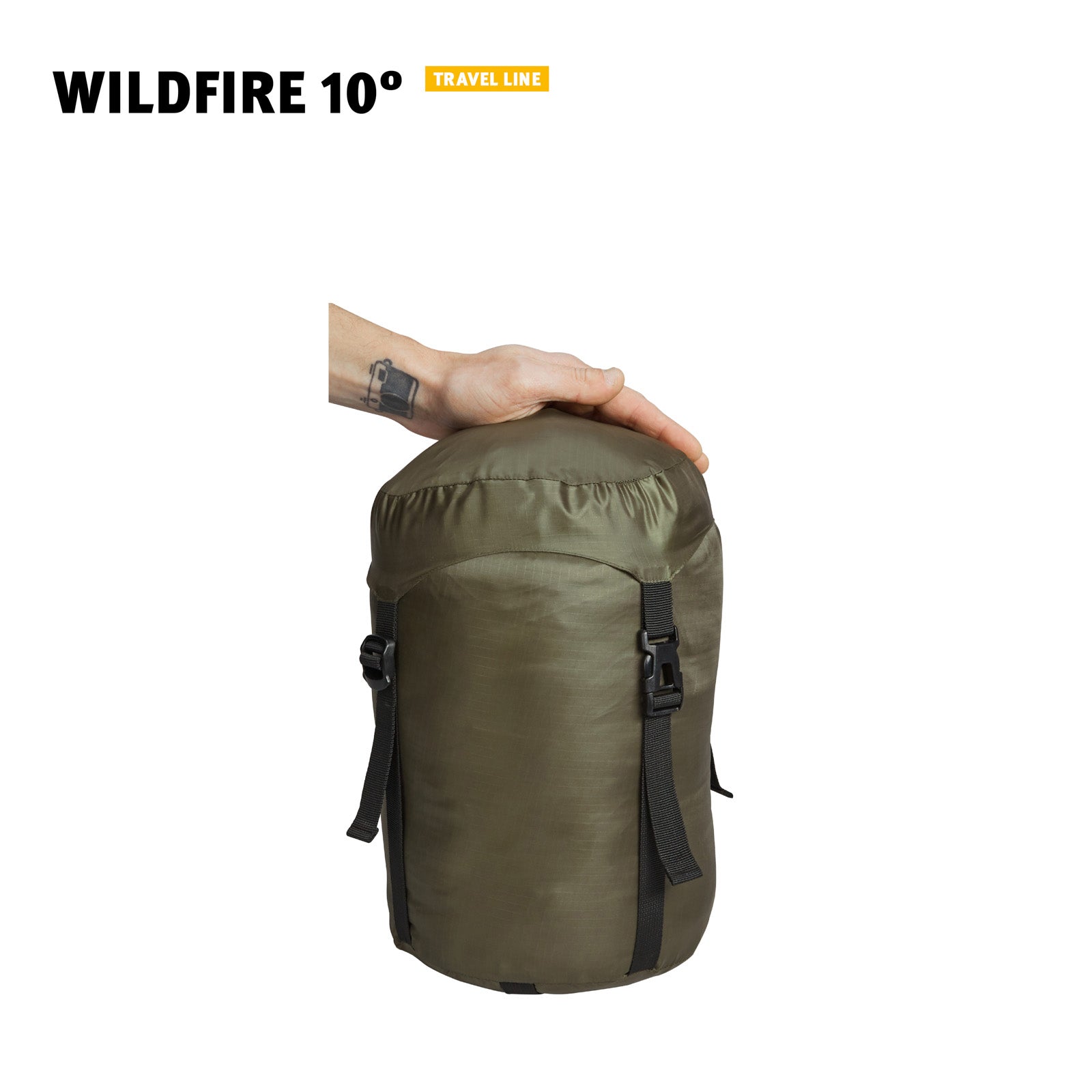 WECHSEL Mumienschlafsack Wildfire 10°C Outdoor 3 Jahreszeiten Camping Schlafsack
