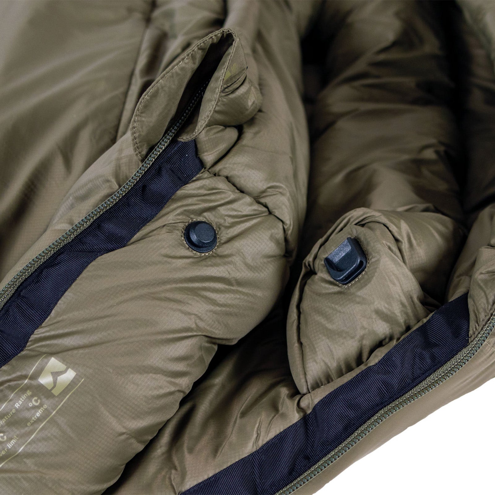 WECHSEL Sac de couchage momie Mudds Automne 3 saisons Sac de couchage de camping -14°C
