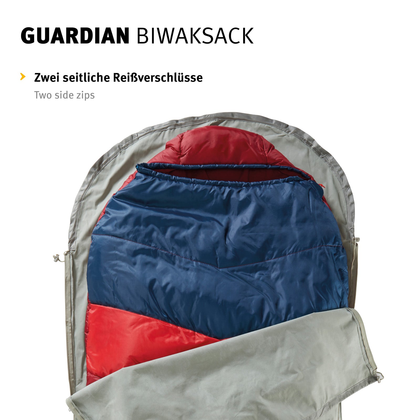 Sac de bivouac WECHSEL pour housse de sac de couchage Bivy Bivi Bag 100% coton