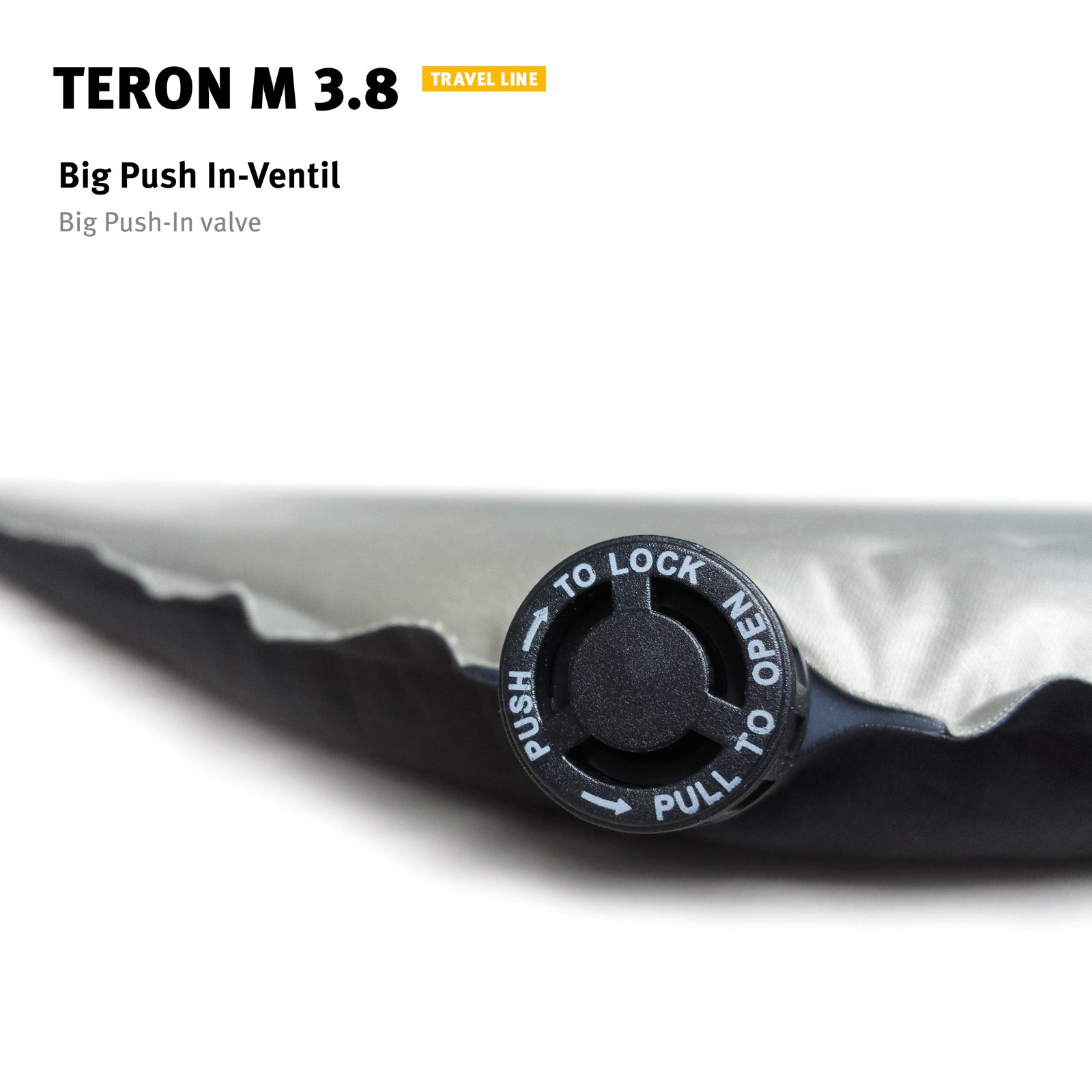 WECHSEL Teron M 3.8 cm airbed thermal mat lightweight self-inflating