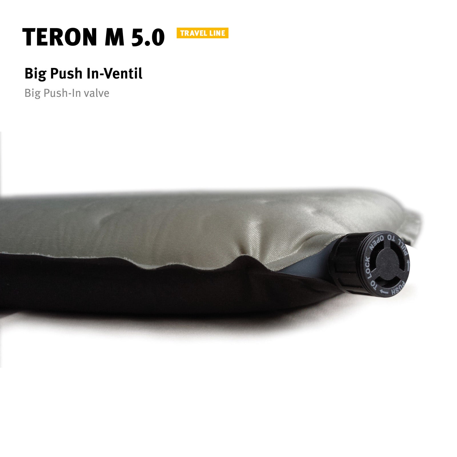 Matelas gonflable thermique WECHSEL Teron M 5.0, léger, autogonflant, 1,1 kg