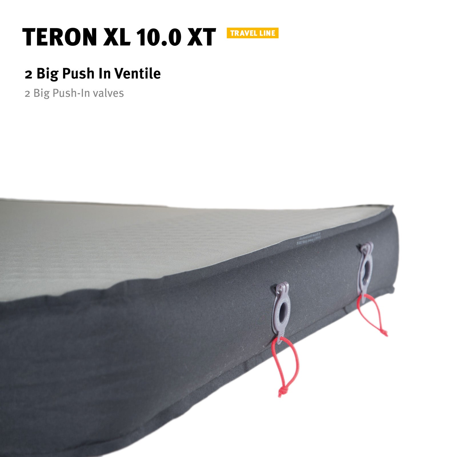 WECHSEL Teron XL 10.0 XT sleeping mat, air bed box mattress, self-inflating