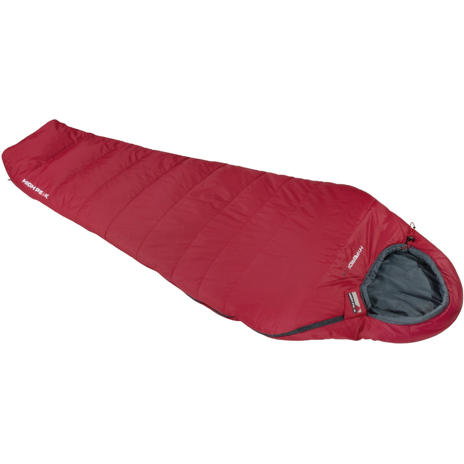 HIGH PEAK Lite Pak 1200 mummie-slaapzak – zomerse trekking-slaapzak, lang, lichtgewicht