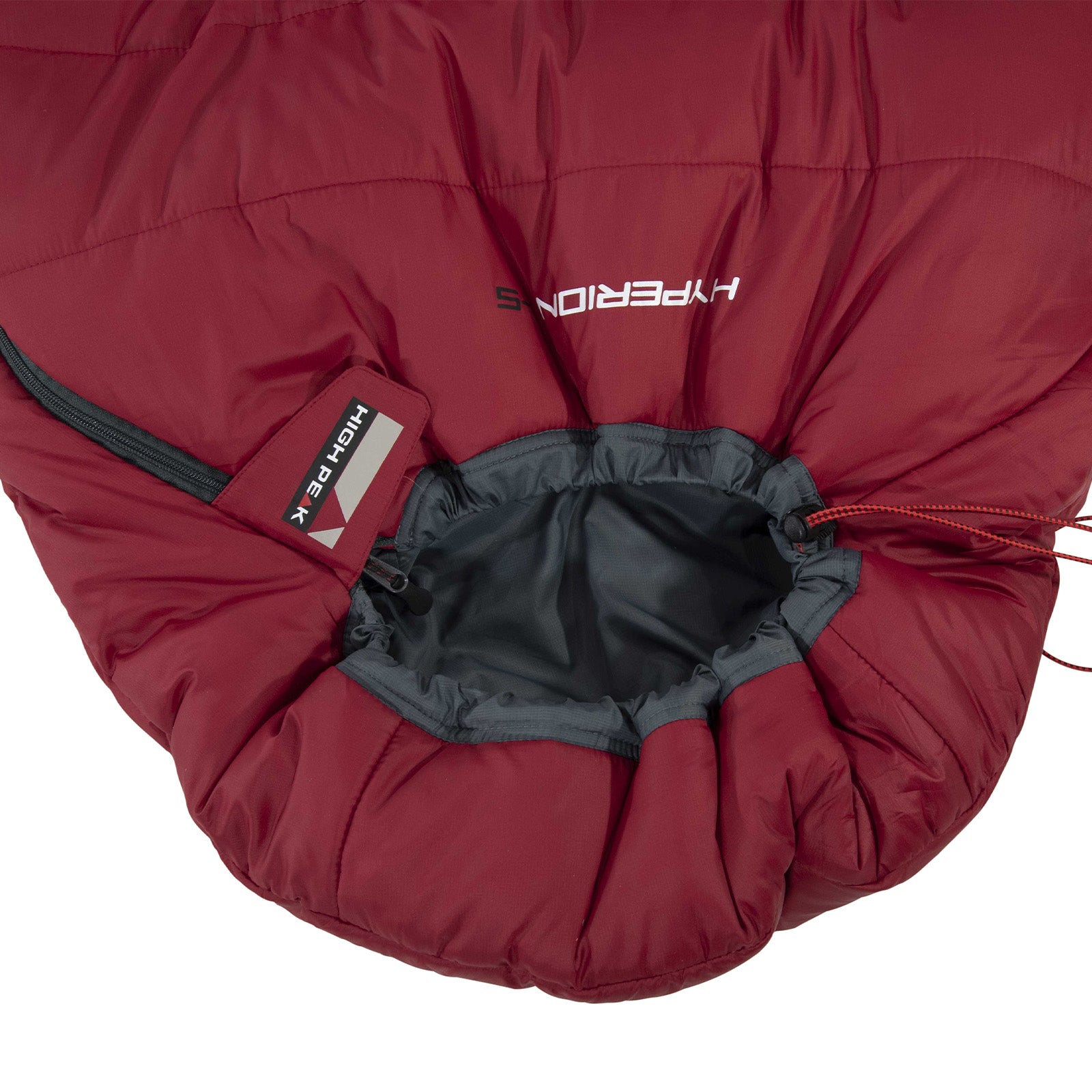 HIGH PEAK Lite Pak 1200 mummie-slaapzak – zomerse trekking-slaapzak, lang, lichtgewicht