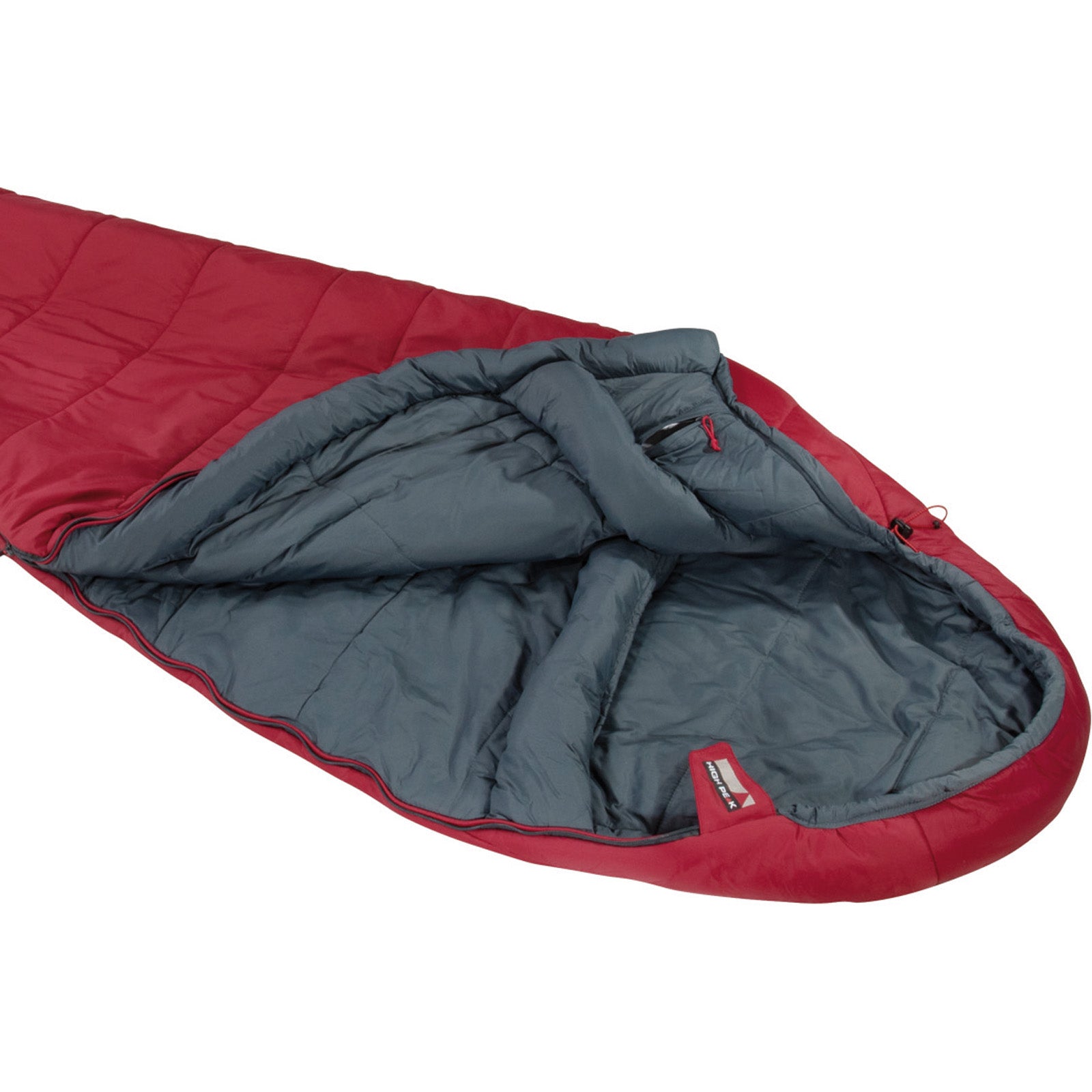 HIGH PEAK Mummy Sleeping Bag Hyperion 1M Trekking Sleeping Bag 3 Seasons Lightweight