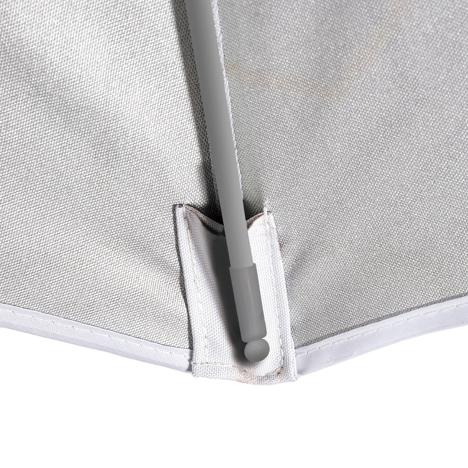 TERRA NATION Strandschirm Au Kiri rPET Sonnenschirm Rund UPF 50+ Recycelt Ø1,8m