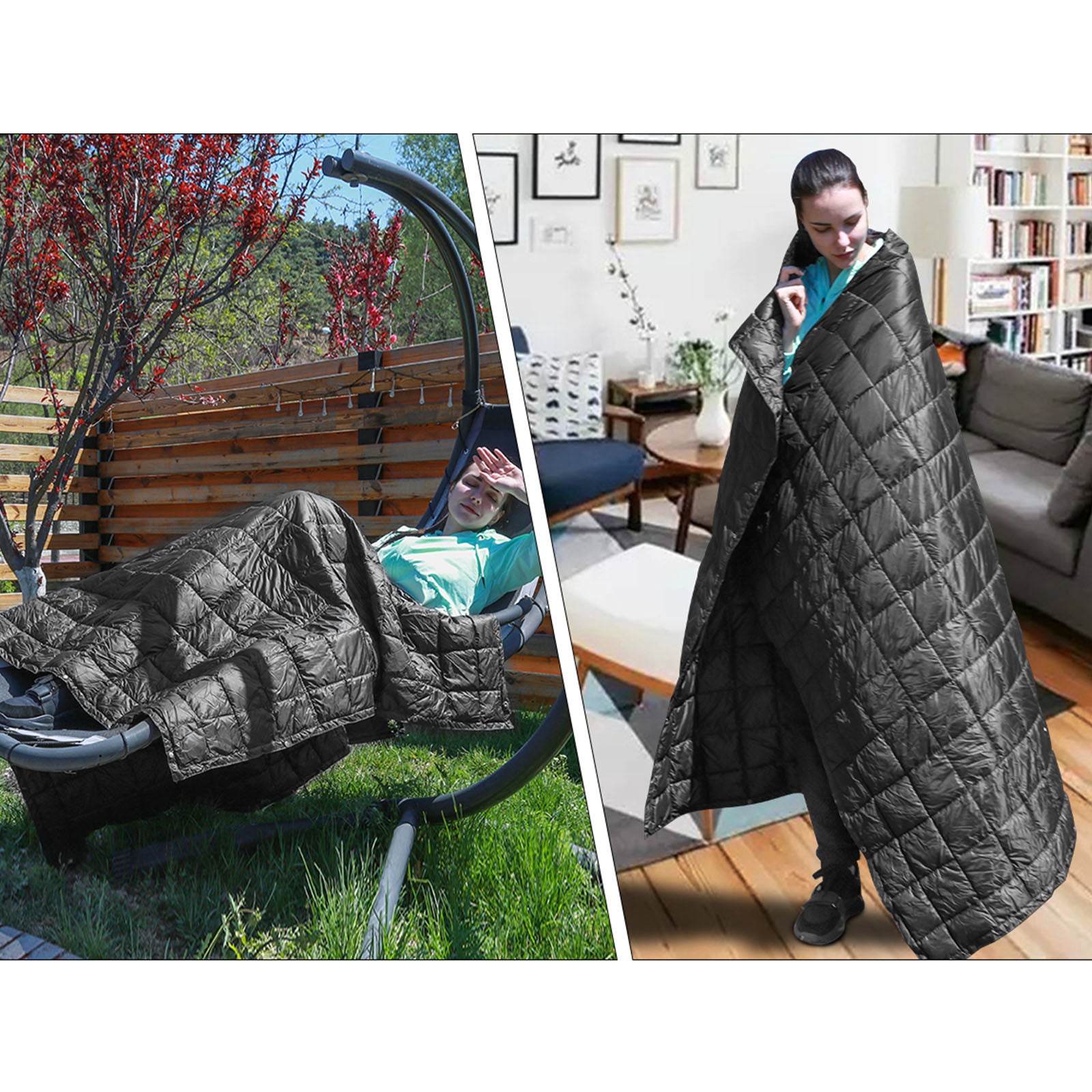 Couverture de camping KINGCAMP Smart 540, tapis de pique-nique, de plage, de parc, légère, 540 g