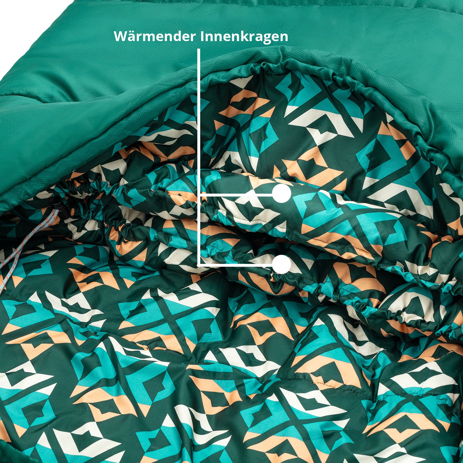 KINGCAMP Mumienschlafsack Superior 300XL 3 Jahreszeiten Schlafsack XL Lang -13°C