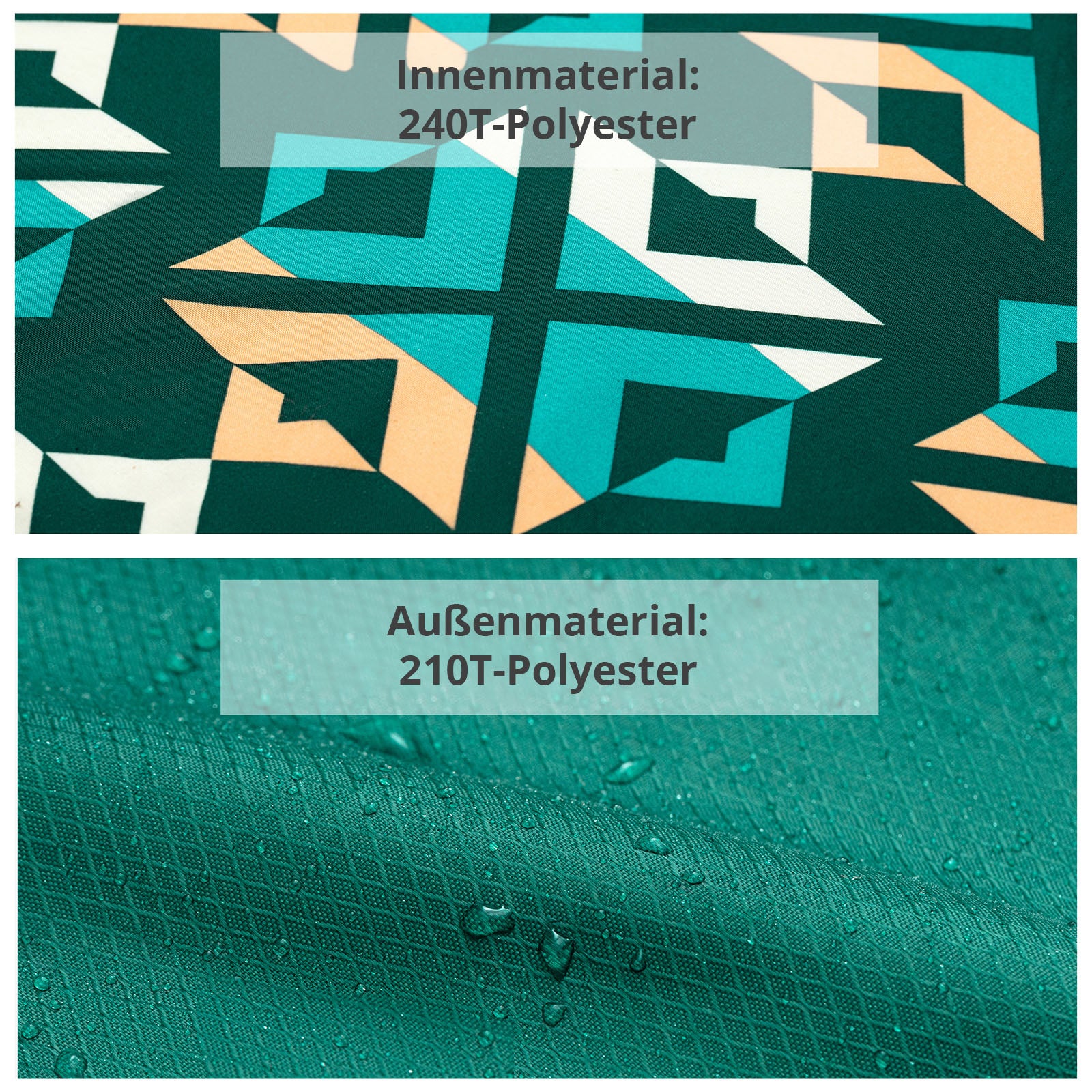 KINGCAMP Mumienschlafsack Superior 300XL 3 Jahreszeiten Schlafsack XL Lang -13°C