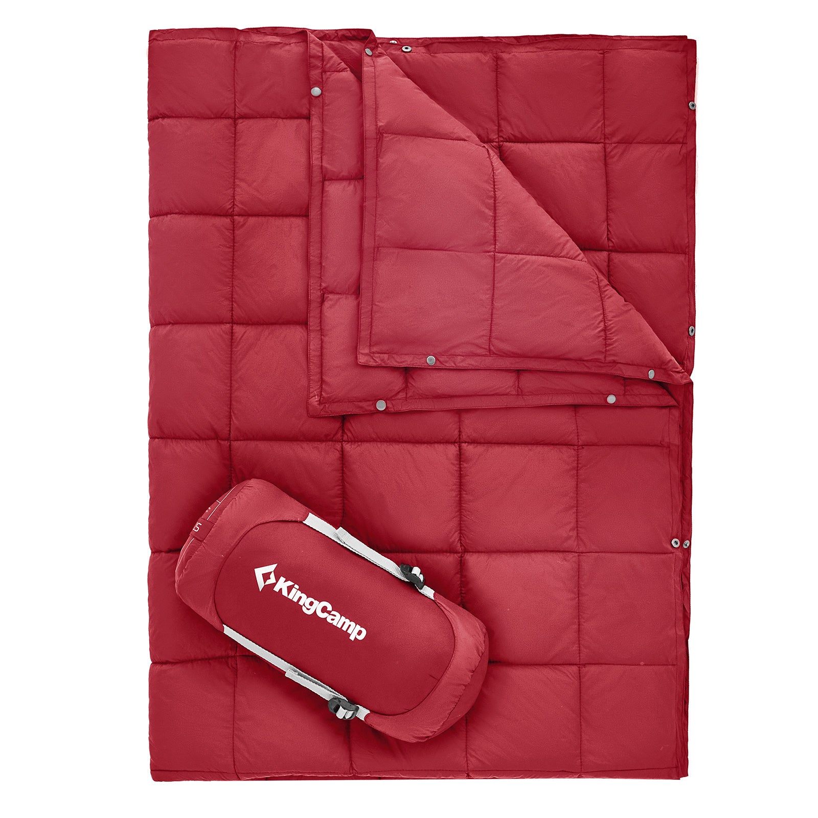 Couverture de camping KINGCAMP Smart 800, tapis de pique-nique, de plage, de parc, légère, 810 g