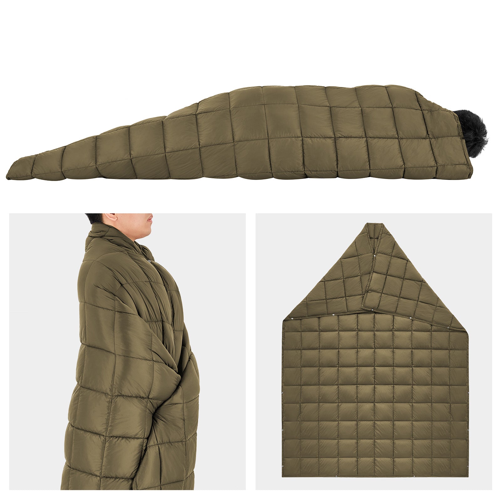 KINGCAMP Camping Decke Smart 800 Picknick Strand Matte Park Decke Leicht 810 g